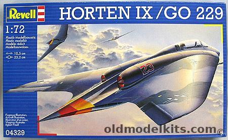 Revell 1/72 Horten IX / Gotha GO-229, 04329 plastic model kit